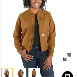Carhartt Womens Rugged Flex Relaxed Fit Canvas Jacket